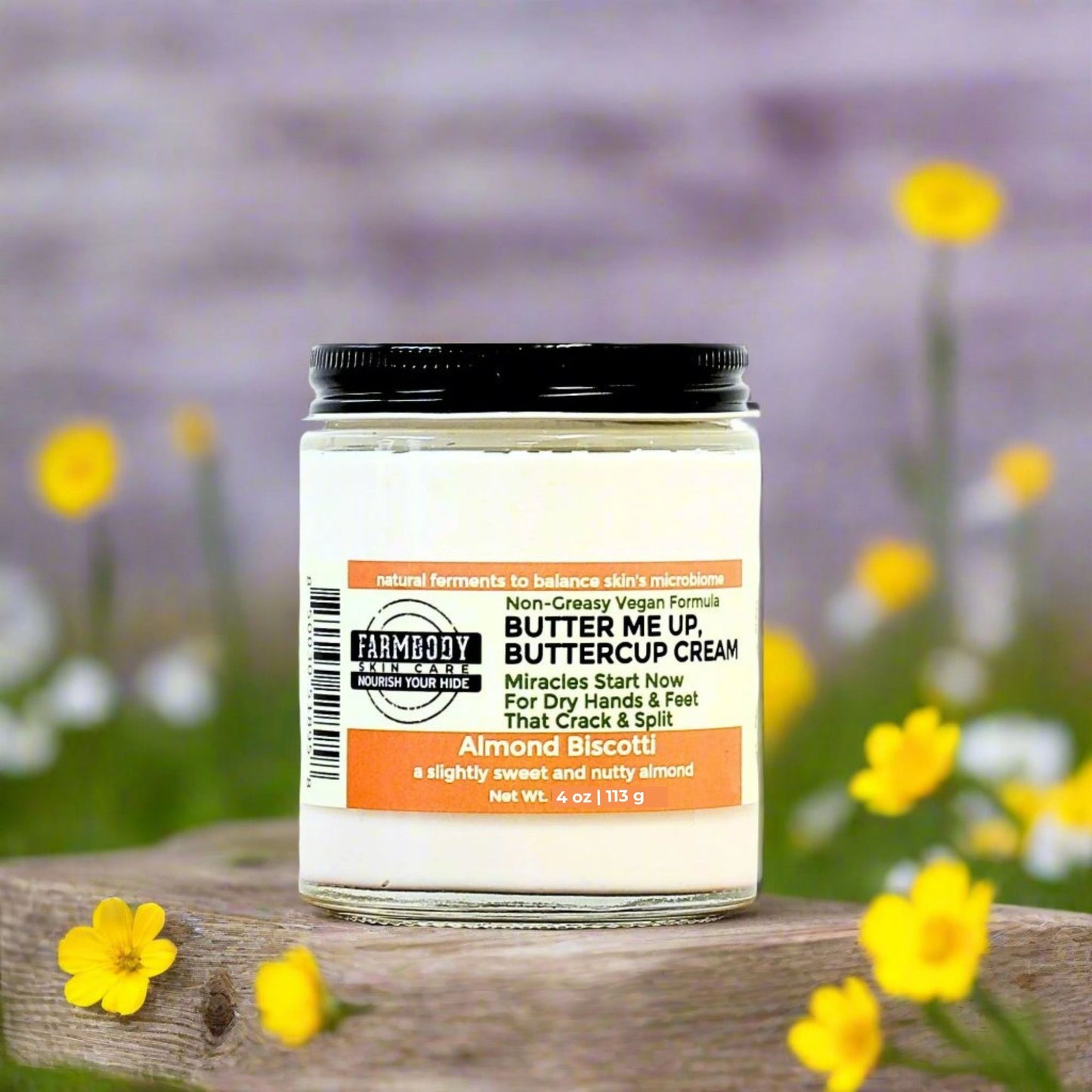 Best hand cream to heal splits and cracks and heal eczema symptoms in almond biscotti scent