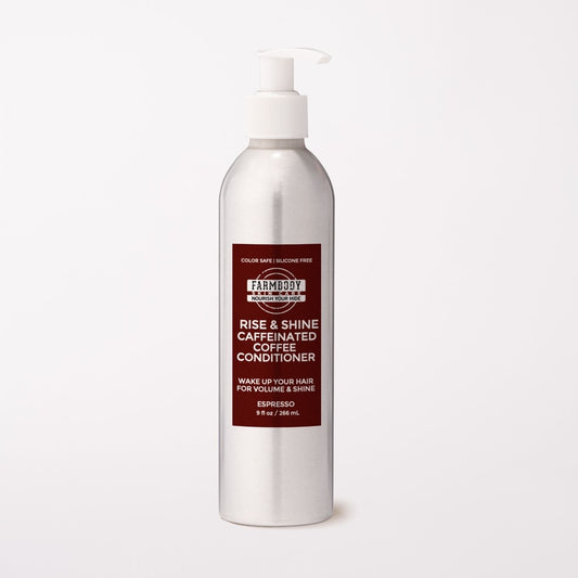 Farmbody Caffeinated Coffee Conditioner for Hair Growth Silicone Free for Sensitive Scalps