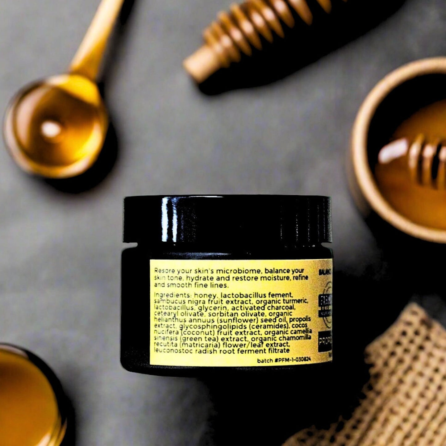 Exfoliating Face Mask with Propolis, Ceramides and Botanicals | All Skin Types