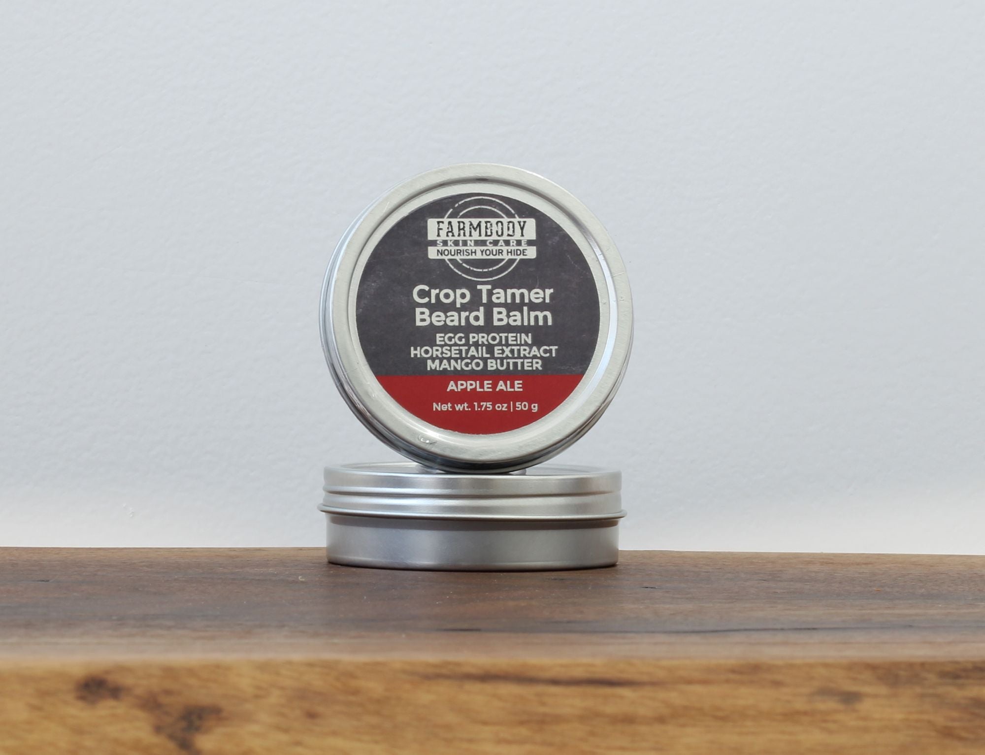 Crop tamer beard balm with egg protein horsetail extract and mango butter for the best way to condition your beard