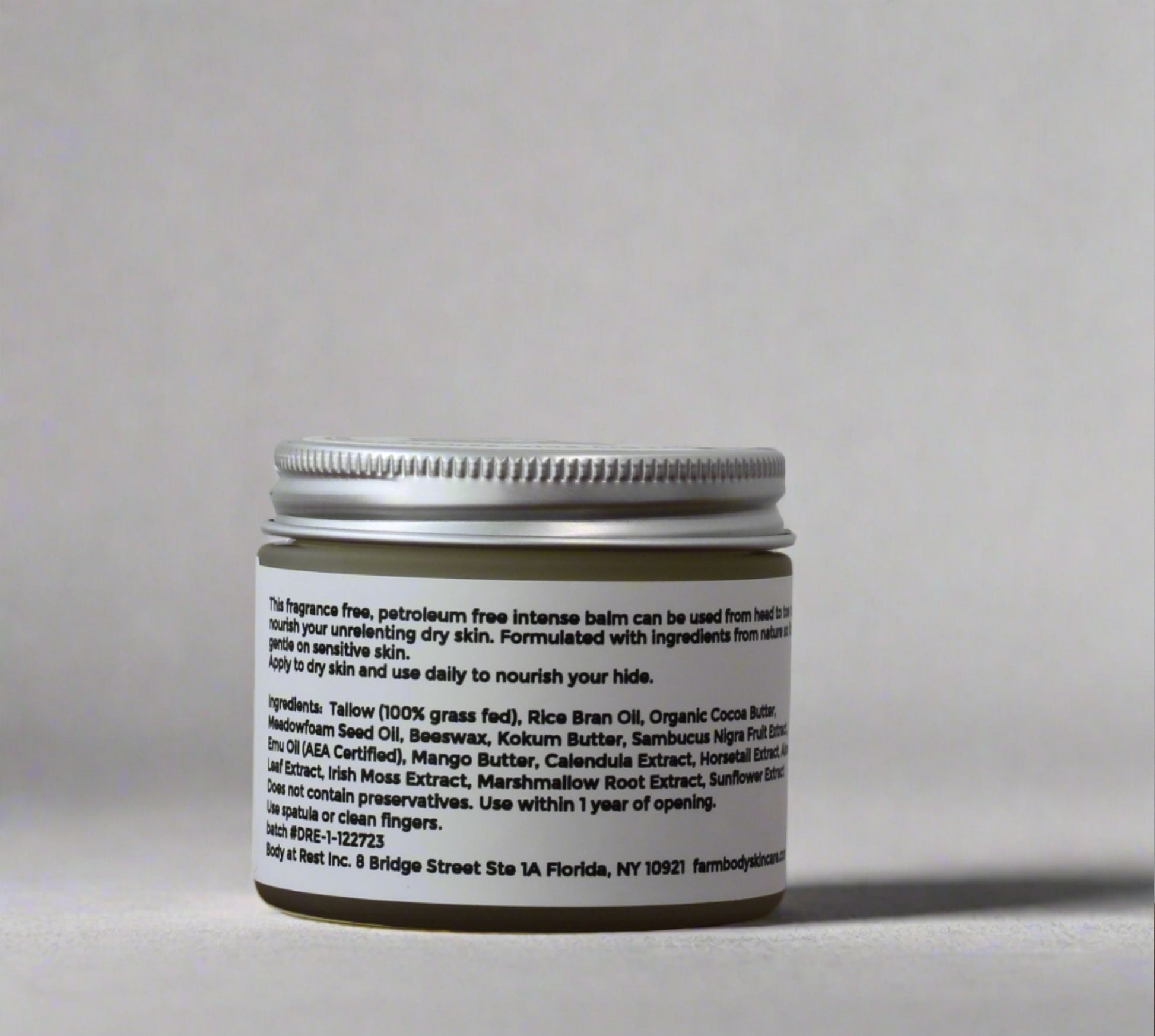Dr Emu's Dry Skin Salvation Salve for Dry Skin Ingredients