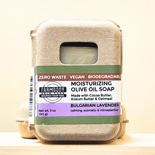 Vegan Olive Oil Based Bar Soaps for Sensitive Skin