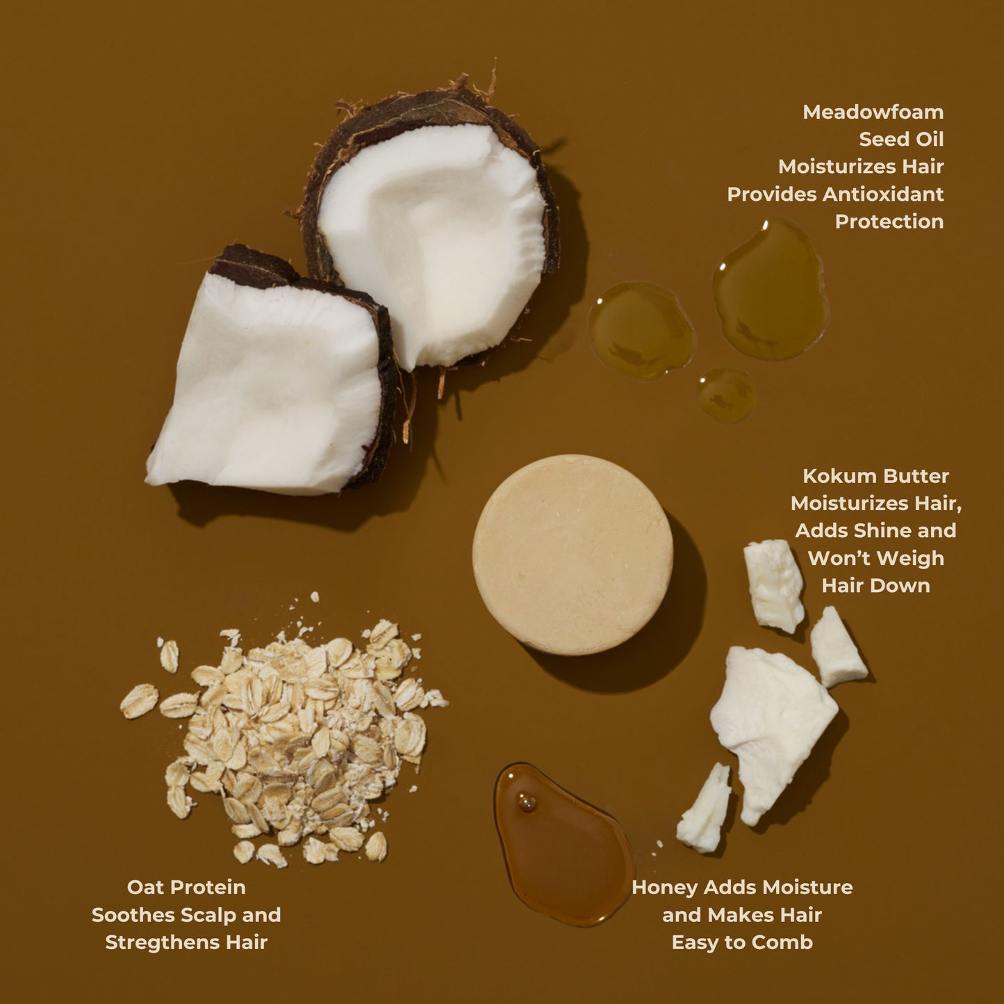 Solid Conditioner Bar | Santal + Coconut