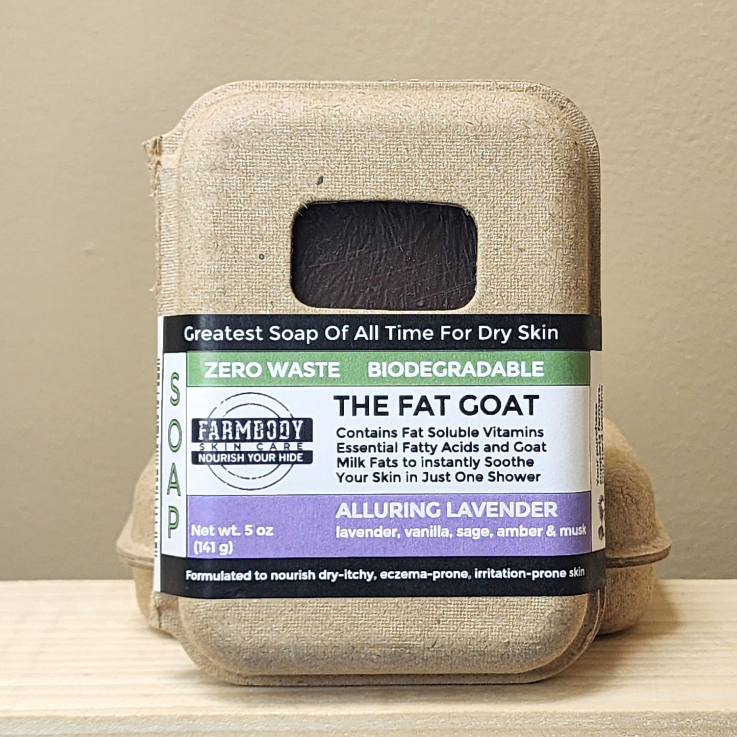 Tallow Soap with Goat Milk | The Fat Goat | Best Soap for Eczema