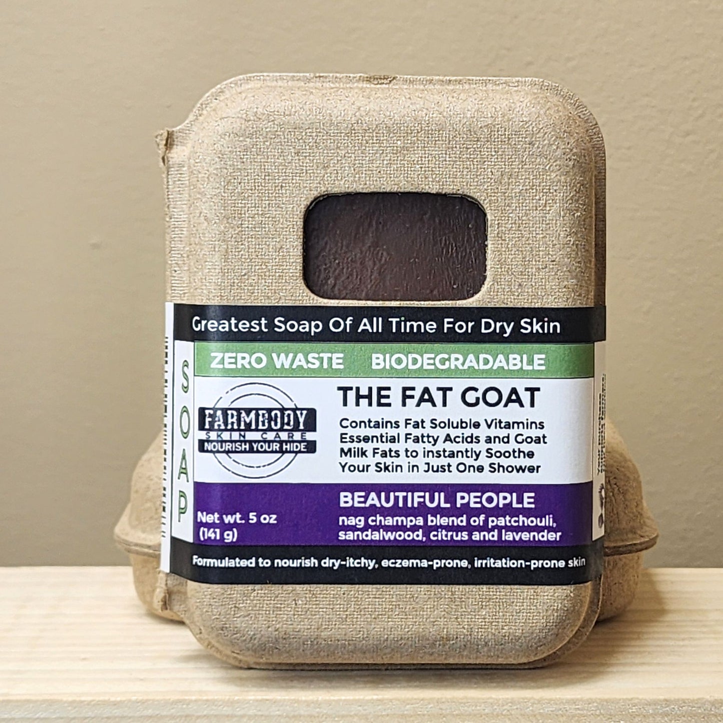 Tallow Soap with Goat Milk | The Fat Goat | Best Soap for Eczema