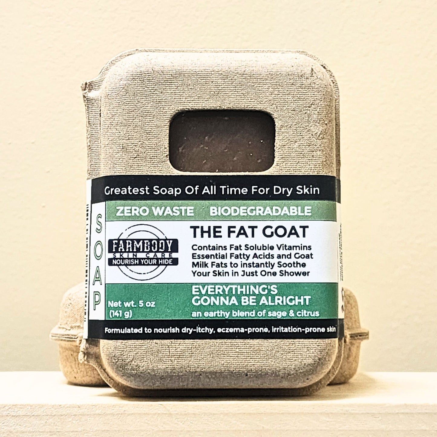 Tallow Soap with Goat Milk | The Fat Goat | Best Soap for Eczema