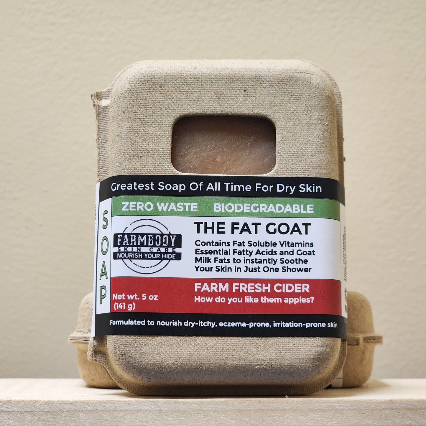 Tallow Soap with Goat Milk | The Fat Goat | Best Soap for Eczema