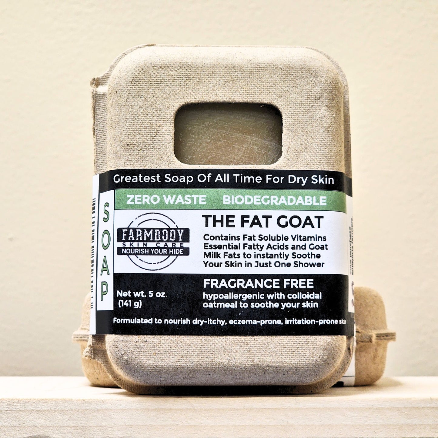Tallow Soap with Goat Milk | The Fat Goat | Best Soap for Eczema