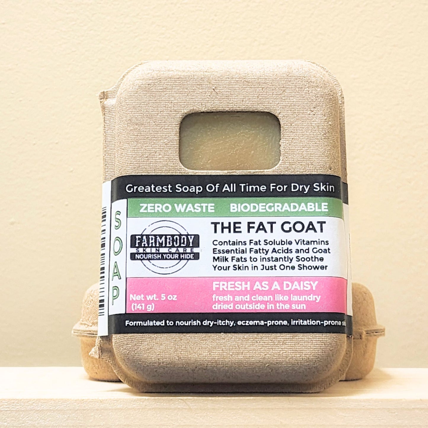 Tallow Soap with Goat Milk | The Fat Goat | Best Soap for Eczema