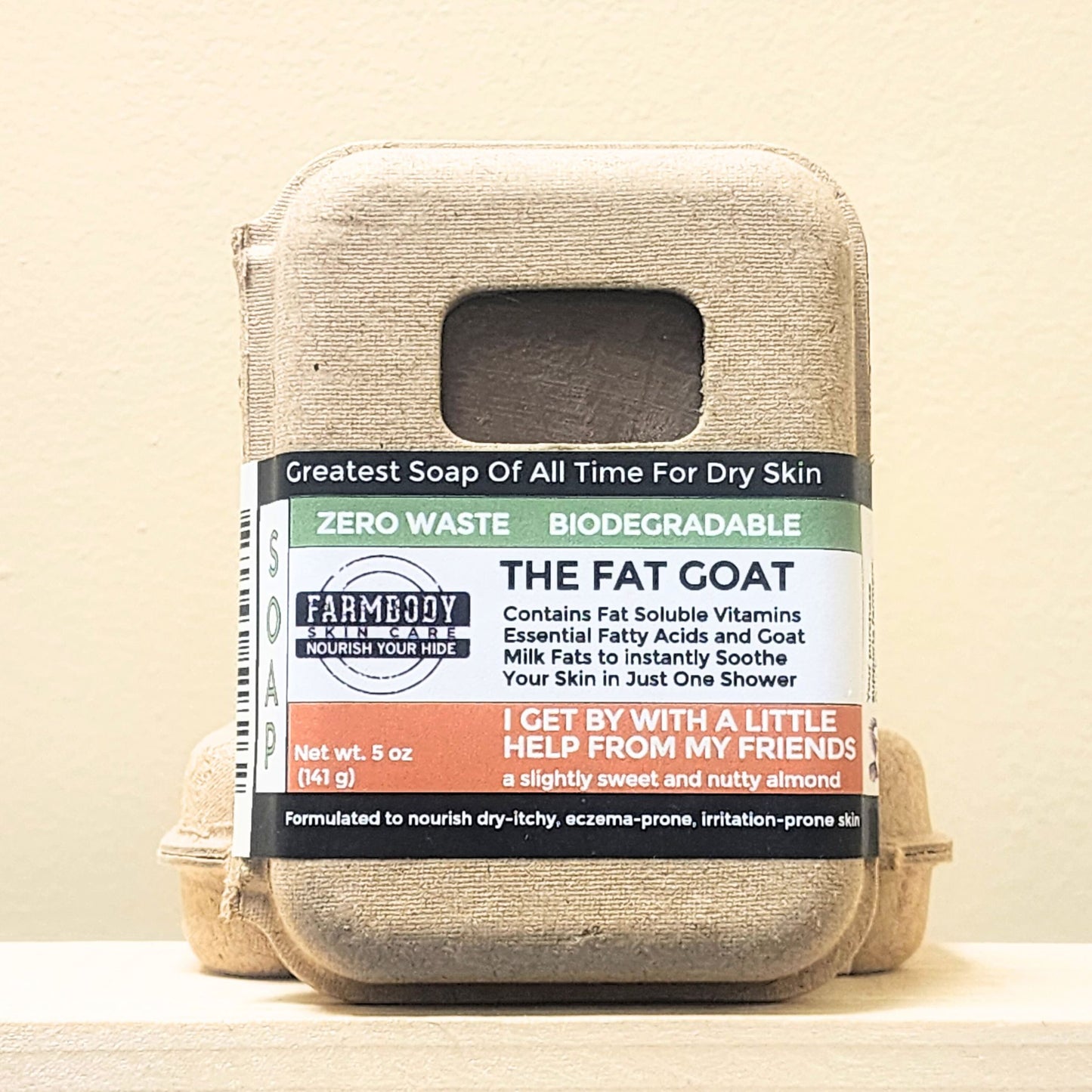 Tallow Soap with Goat Milk | The Fat Goat | Best Soap for Eczema