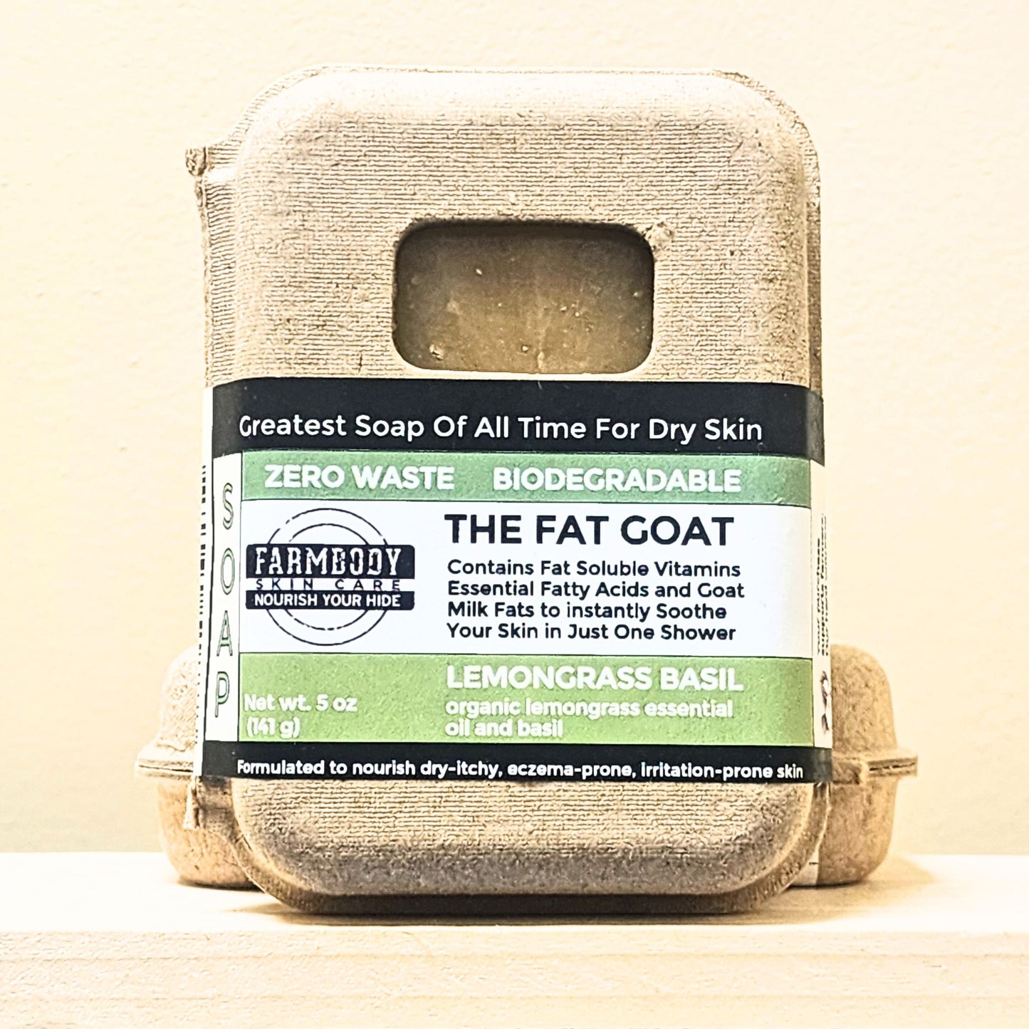 Tallow Soap with Goat Milk | The Fat Goat | Best Soap for Eczema