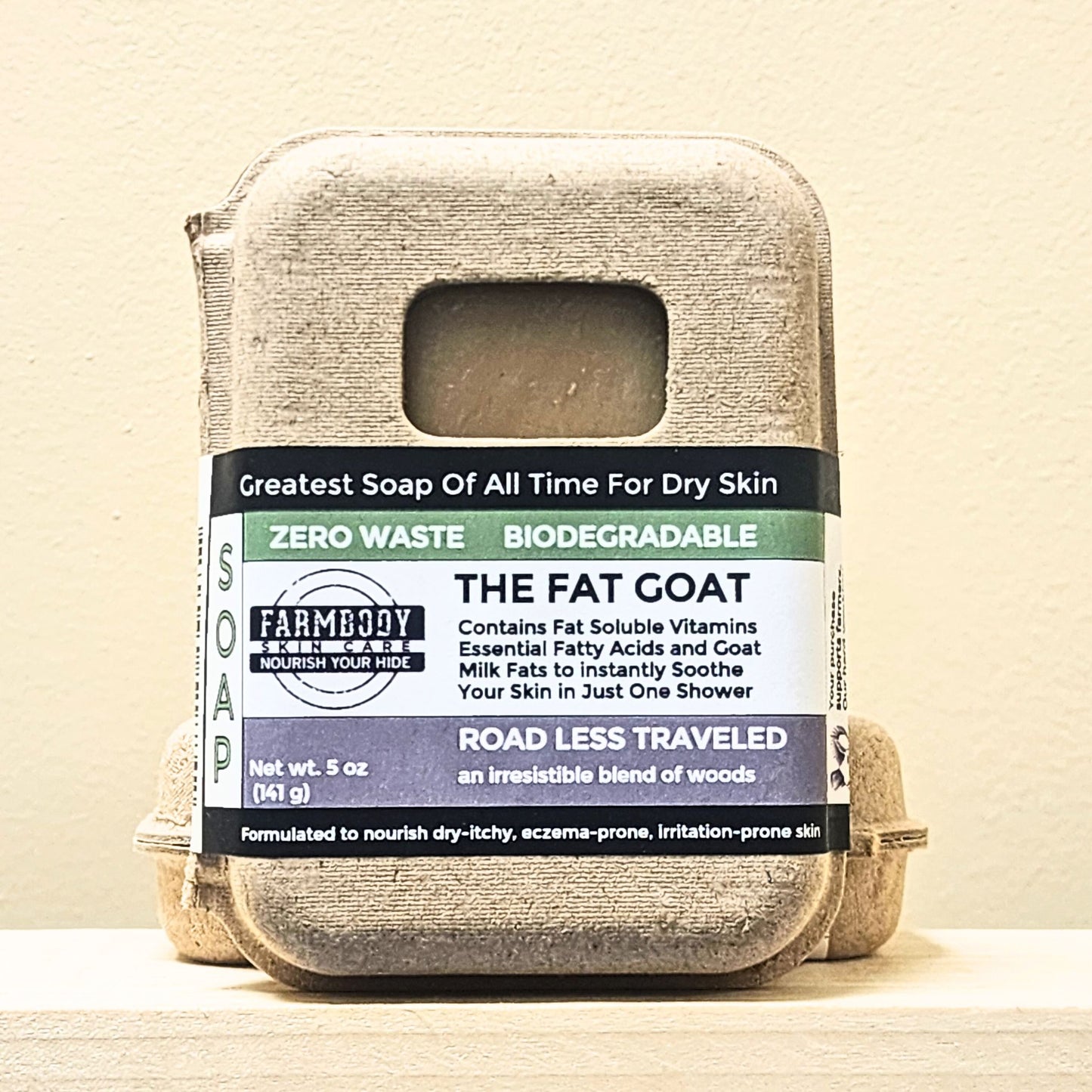 Tallow Soap with Goat Milk | The Fat Goat | Best Soap for Eczema