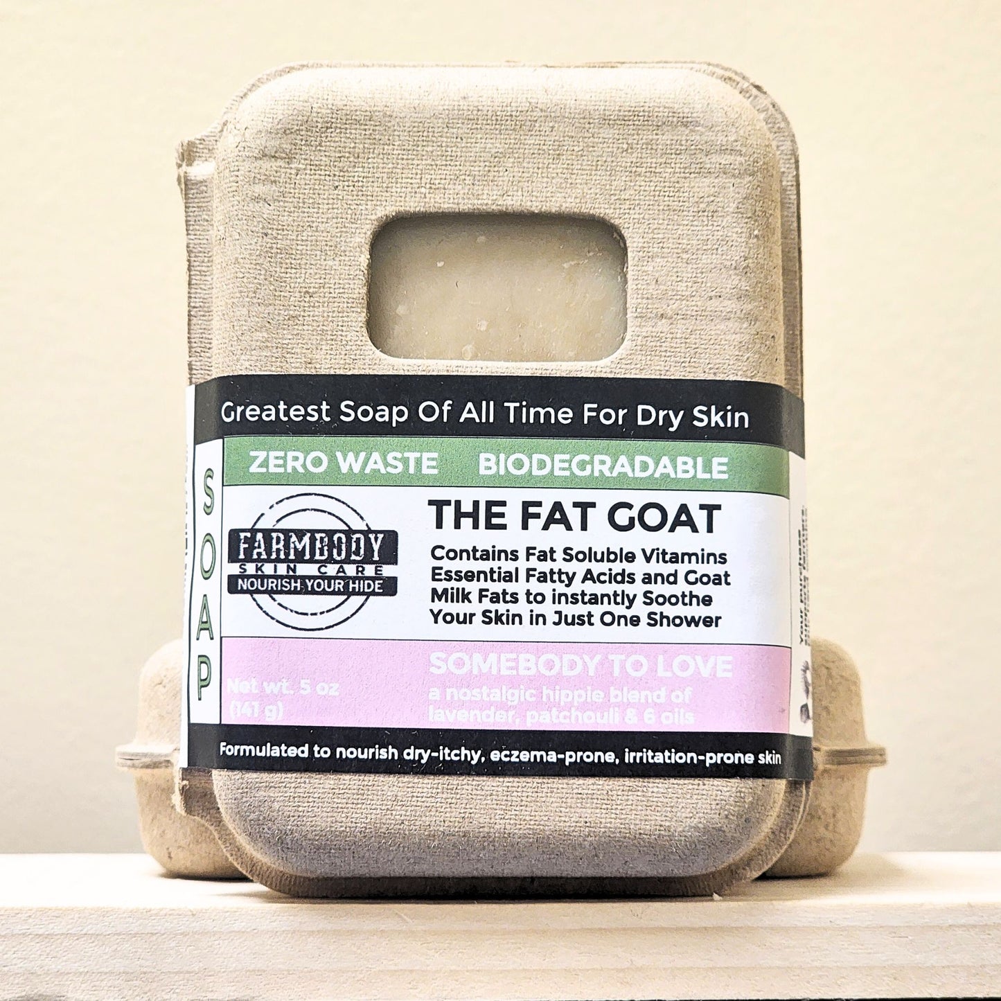 Tallow Soap with Goat Milk | The Fat Goat | Best Soap for Eczema