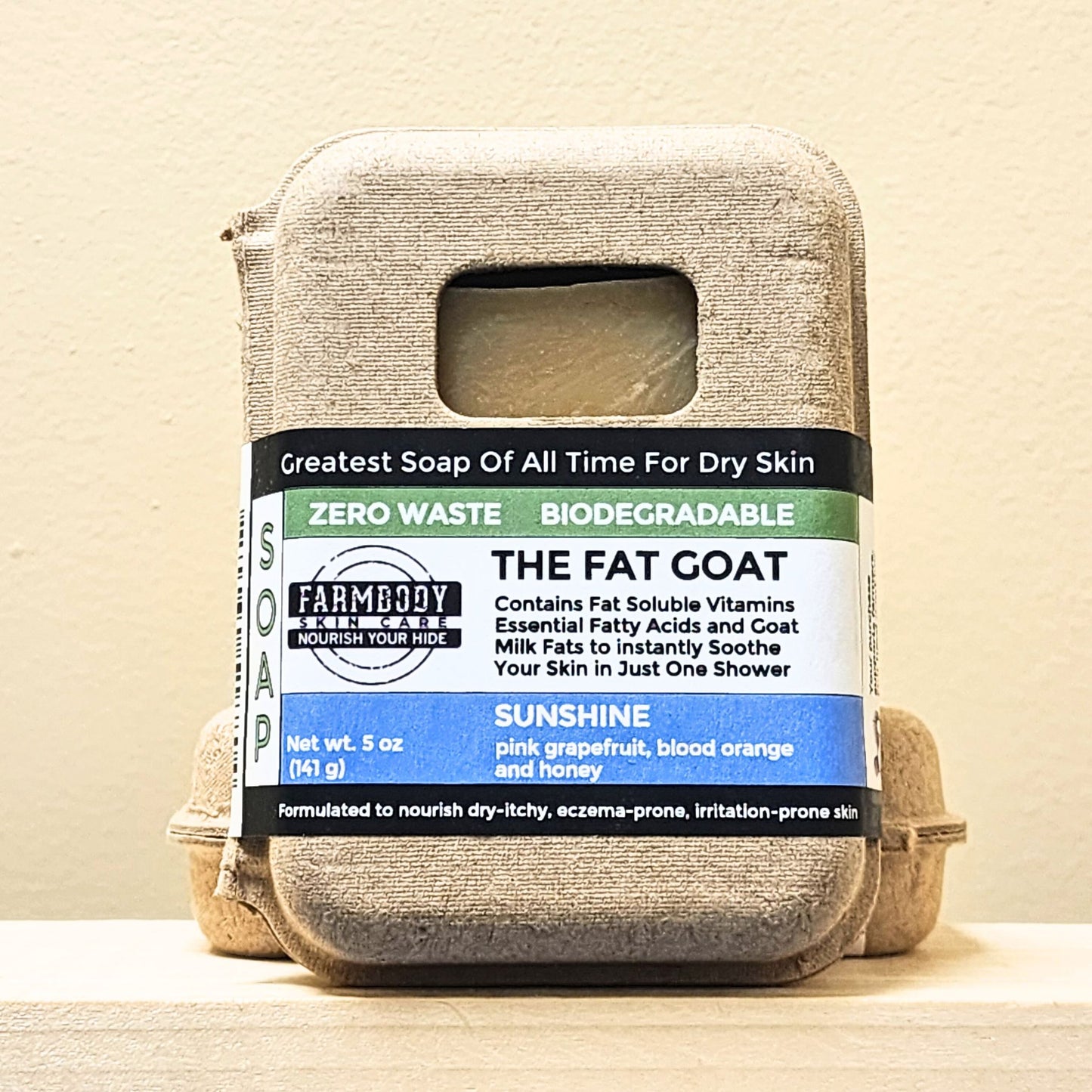 Tallow Soap with Goat Milk | The Fat Goat | Best Soap for Eczema