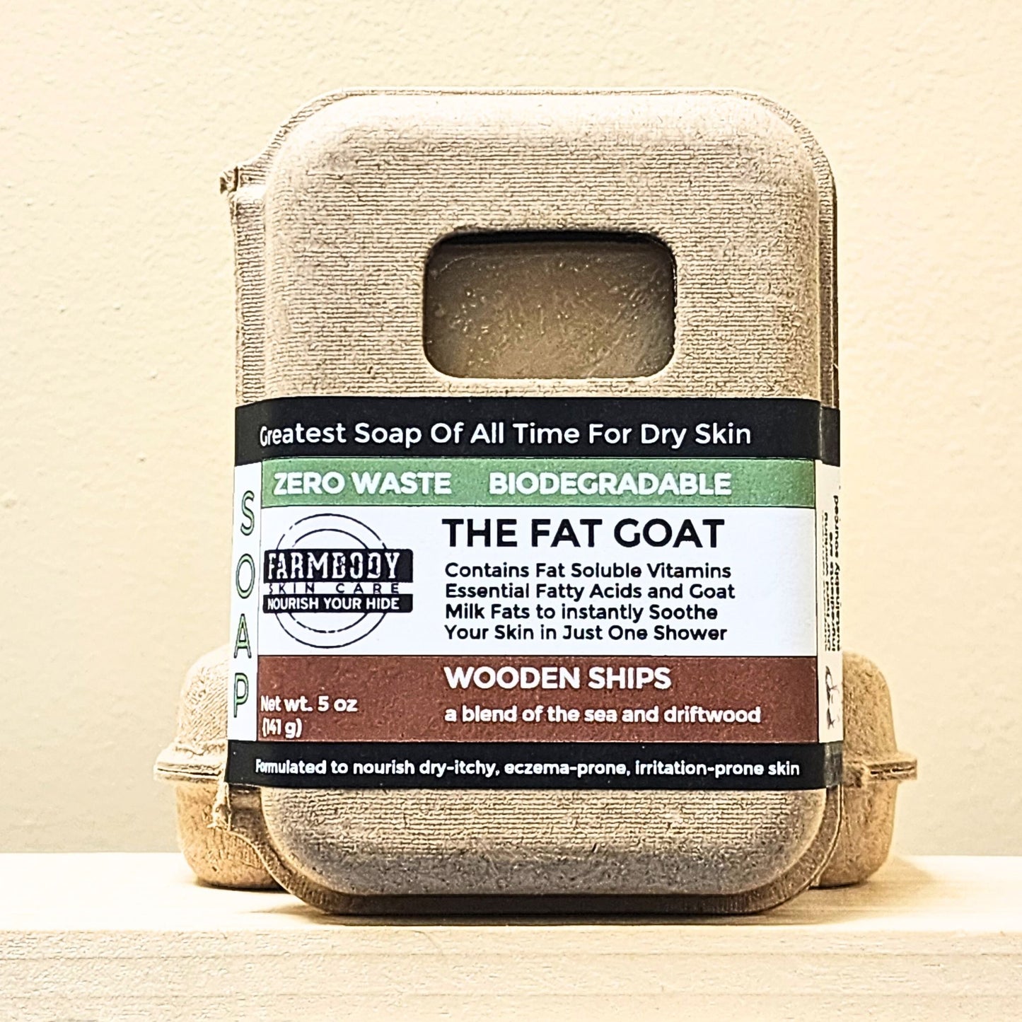 Tallow Soap with Goat Milk | The Fat Goat | Best Soap for Eczema
