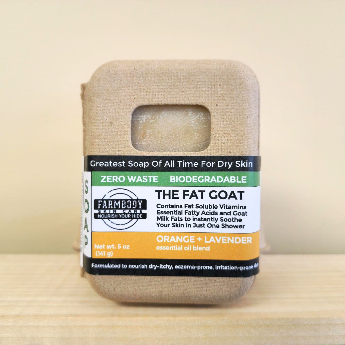 Tallow Soap with Goat Milk | The Fat Goat | Best Soap for Eczema