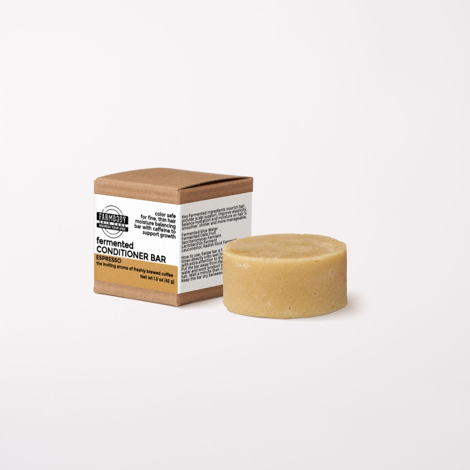 Caffeinated Conditioner Bar for Hair Growth