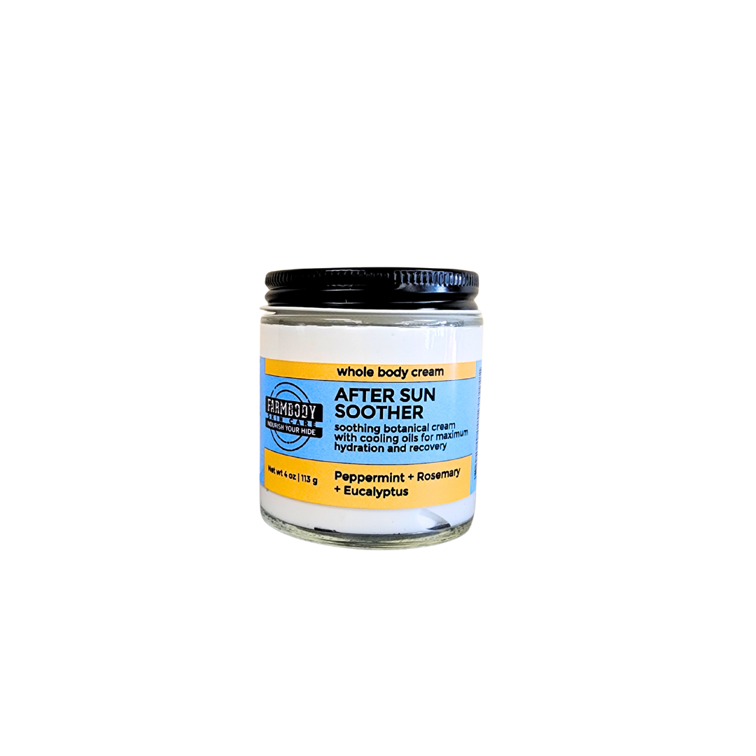After Sun Soother | Whole Body Cream | Peppermint + Rosemary
