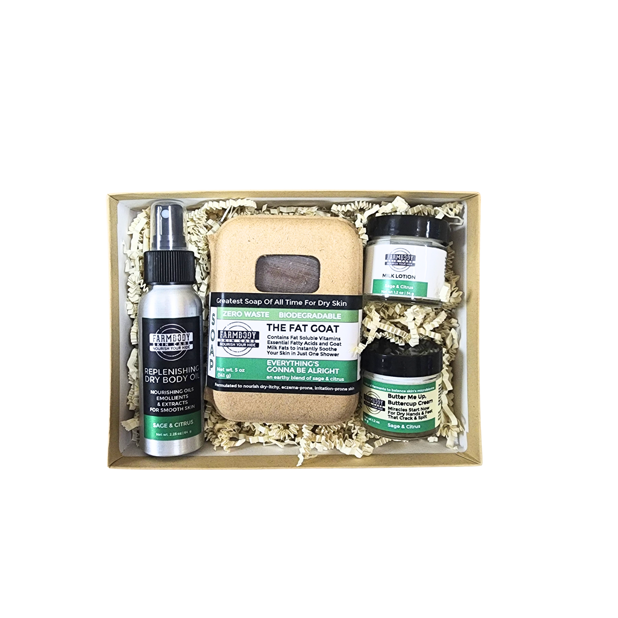 Gift and Travel Set |Choose Your Favorite Scent | 4 pc Set