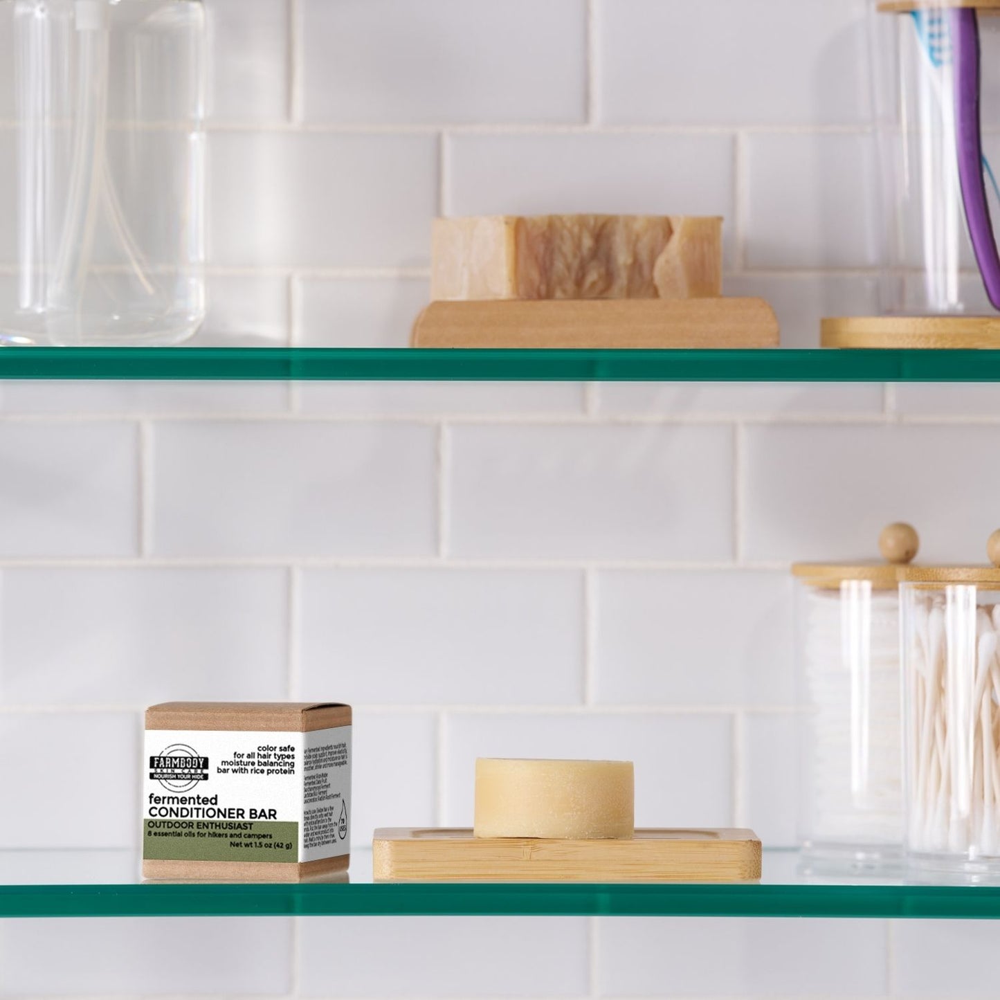 Conditioner Bar | Outdoor Enthusiast with 8 Essential Oils