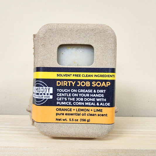Dirty Job Soap with Pumice, Corn Meal and Aloe