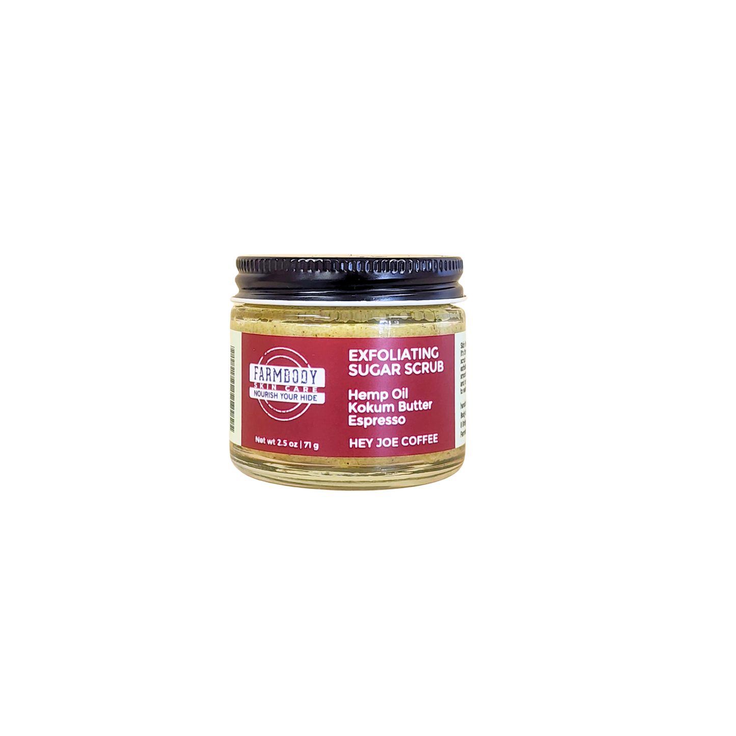 Exfoliating Sugar Scrub for Men and Women | Hey Joe Coffee