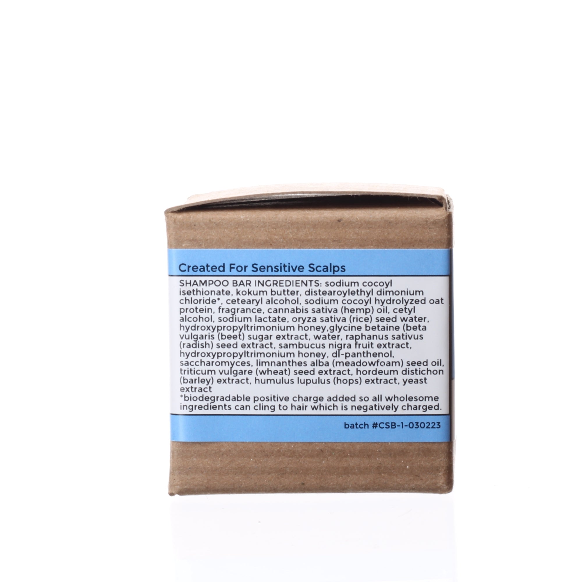 Farmbody Solid Shampoo Bar Ingredients for thick and curly and ethnic hair