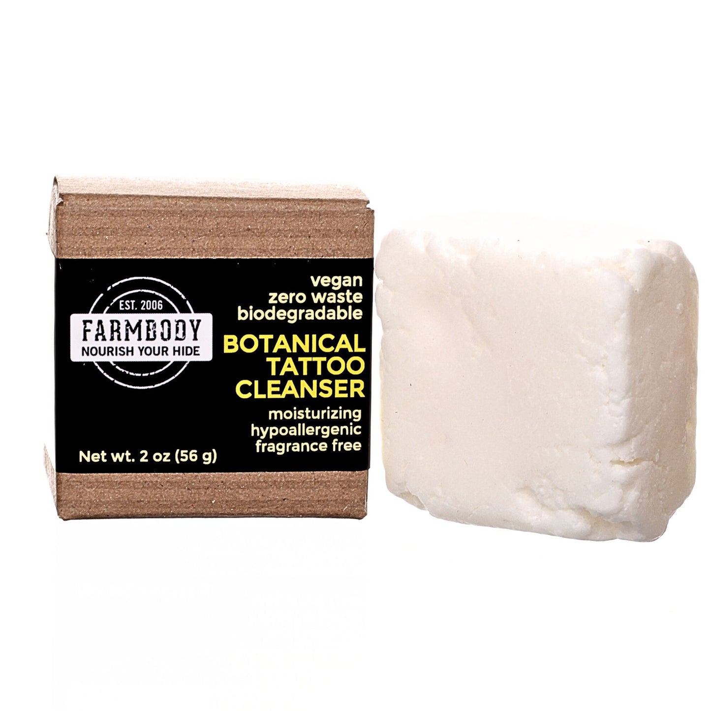 Solid Botanical Tattoo Cleanser Bar