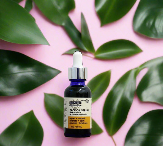 Farmbody how to reduce fine lines and wrinkles with Bakuchiol Serum