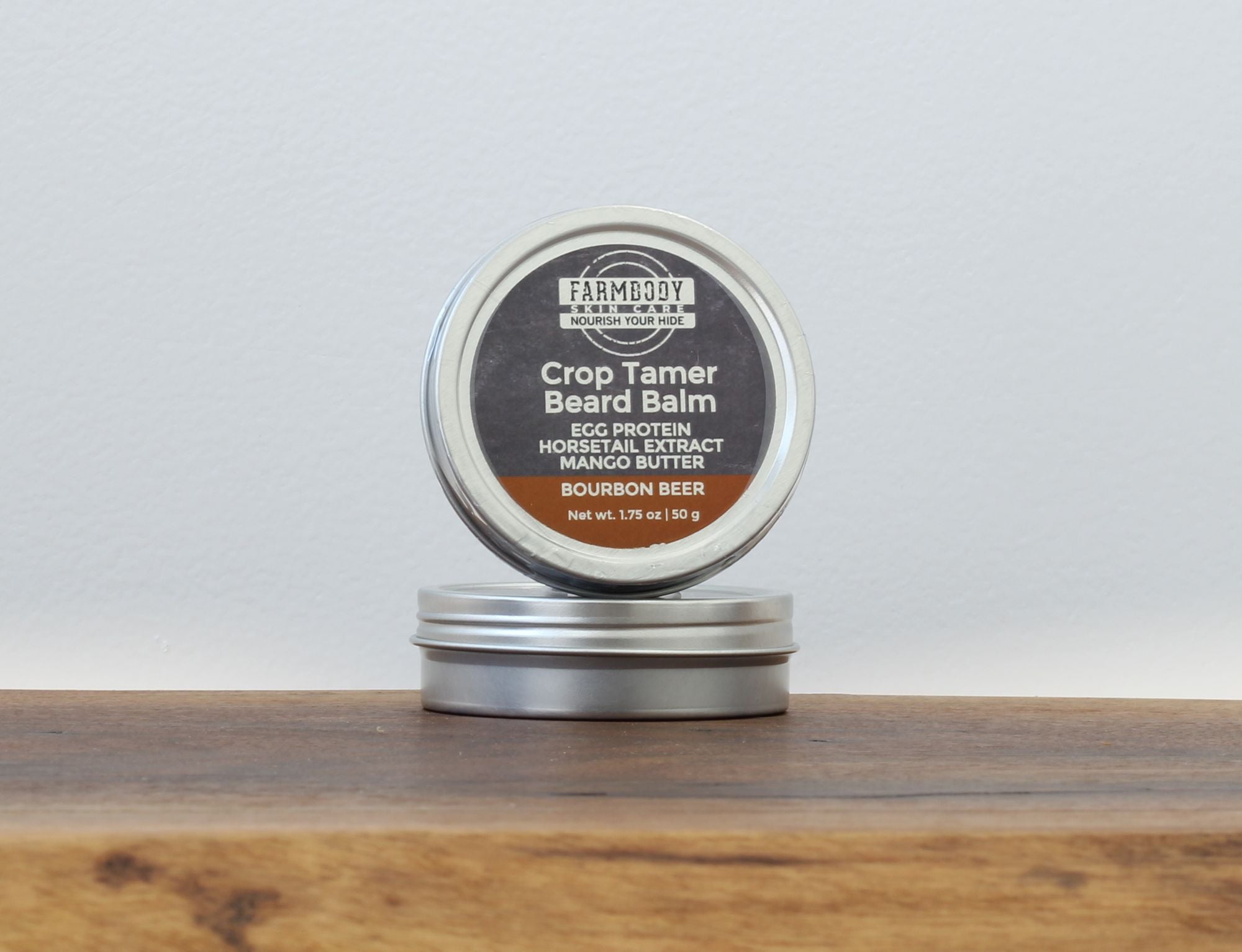 Crop tamer beard balm with egg protein horsetail extract and mango butter for the best way to condition your beard
