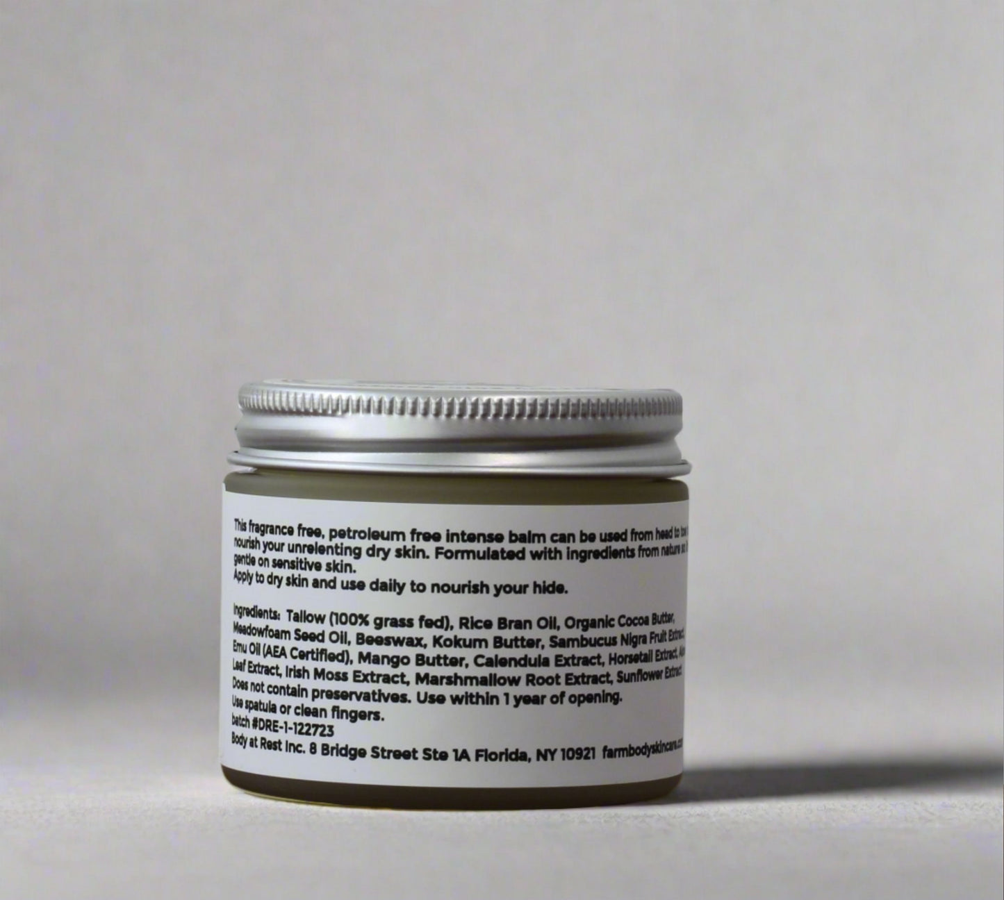 Dr Emu's Dry Skin Salvation Salve for Dry Skin Ingredients