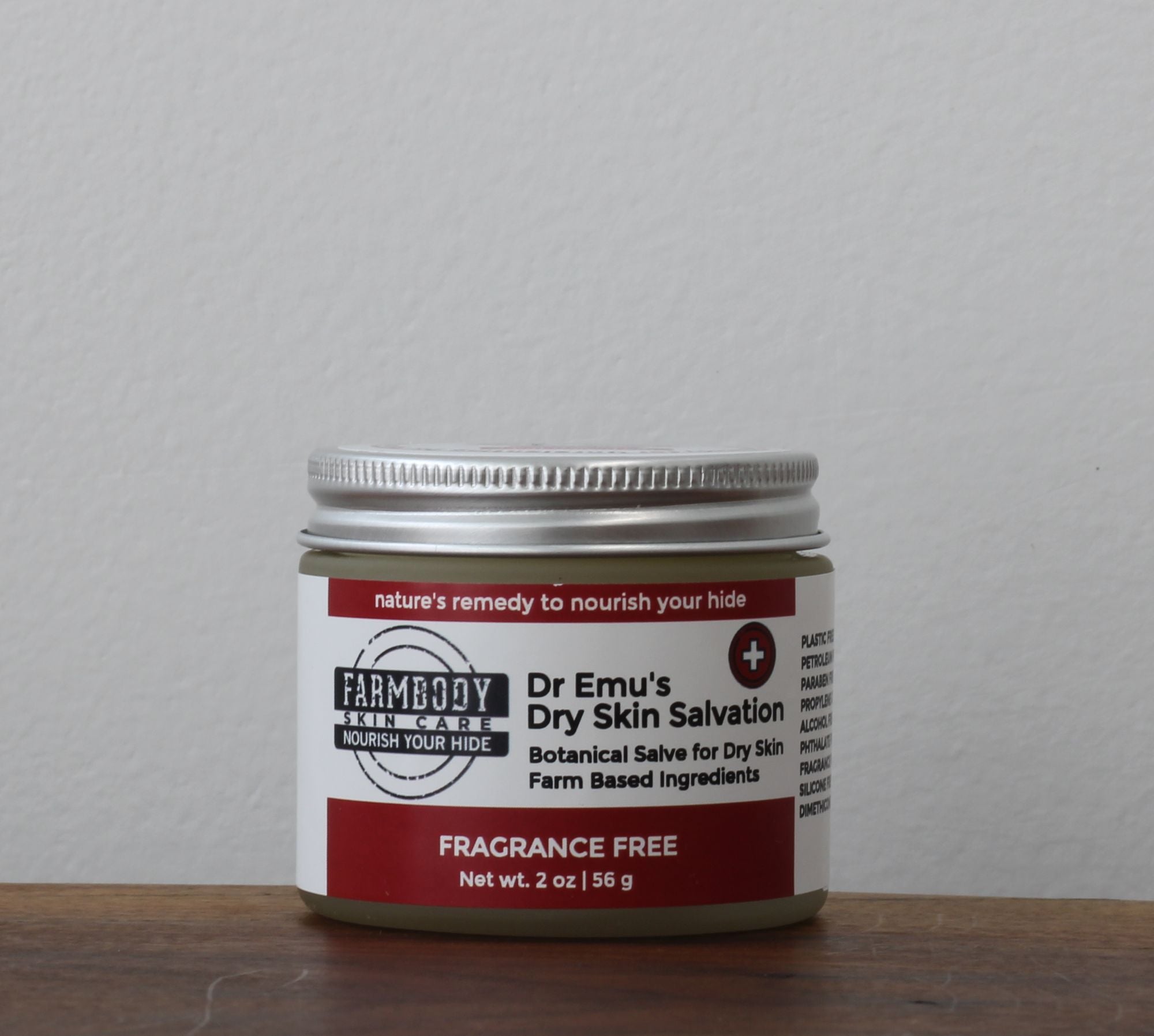 Dr Emu's Dry Skin Salvation Salve for Dry skin with emu oil and tallow