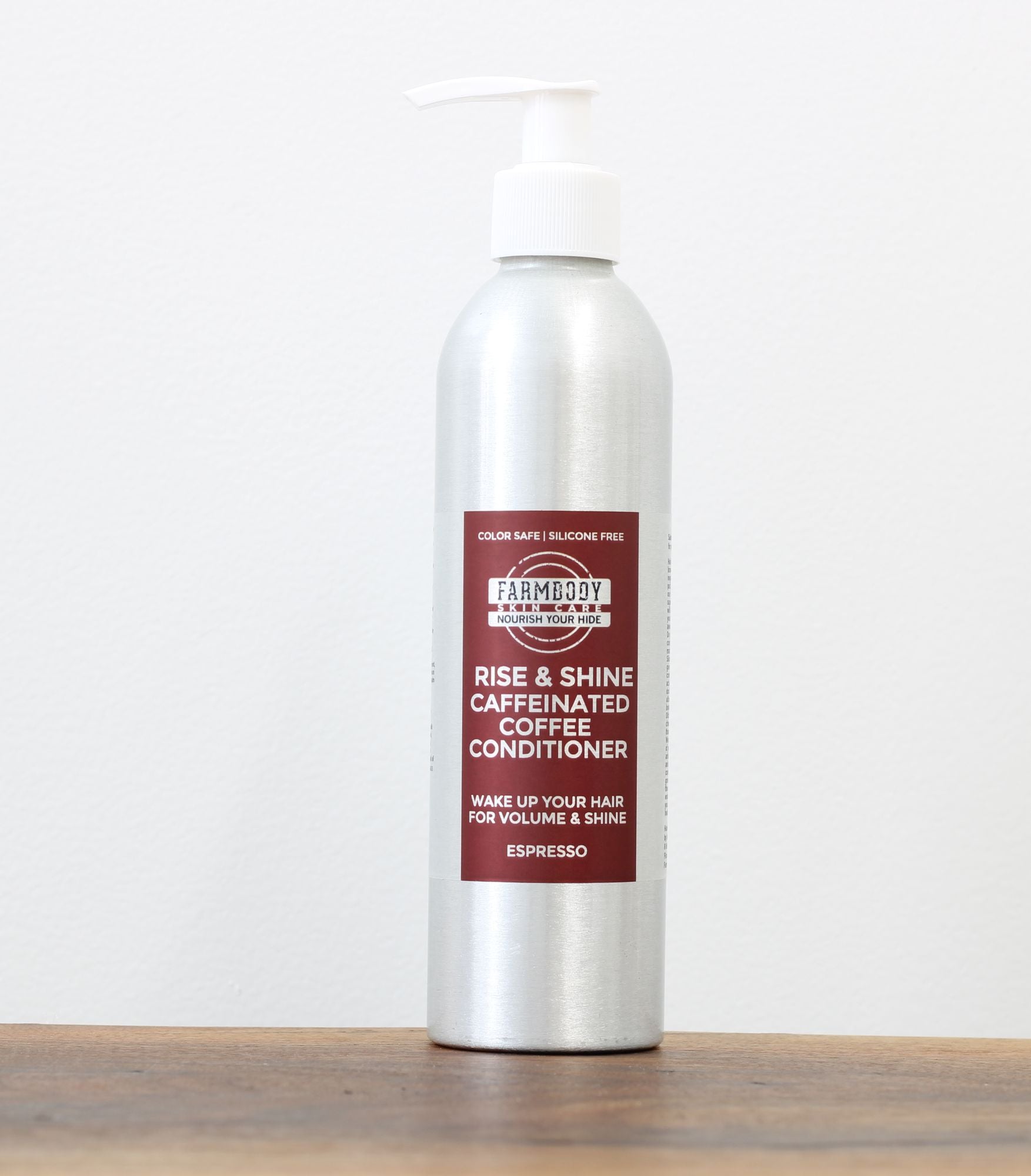 Farmbody Caffeinated Coffee Conditioner for Hair Growth Silicone Free for Sensitive Scalps