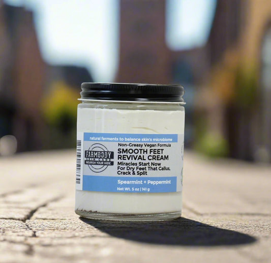 Smooth Feet Revival Cream for Dry Feet and Cracked Heels - Farmbody
