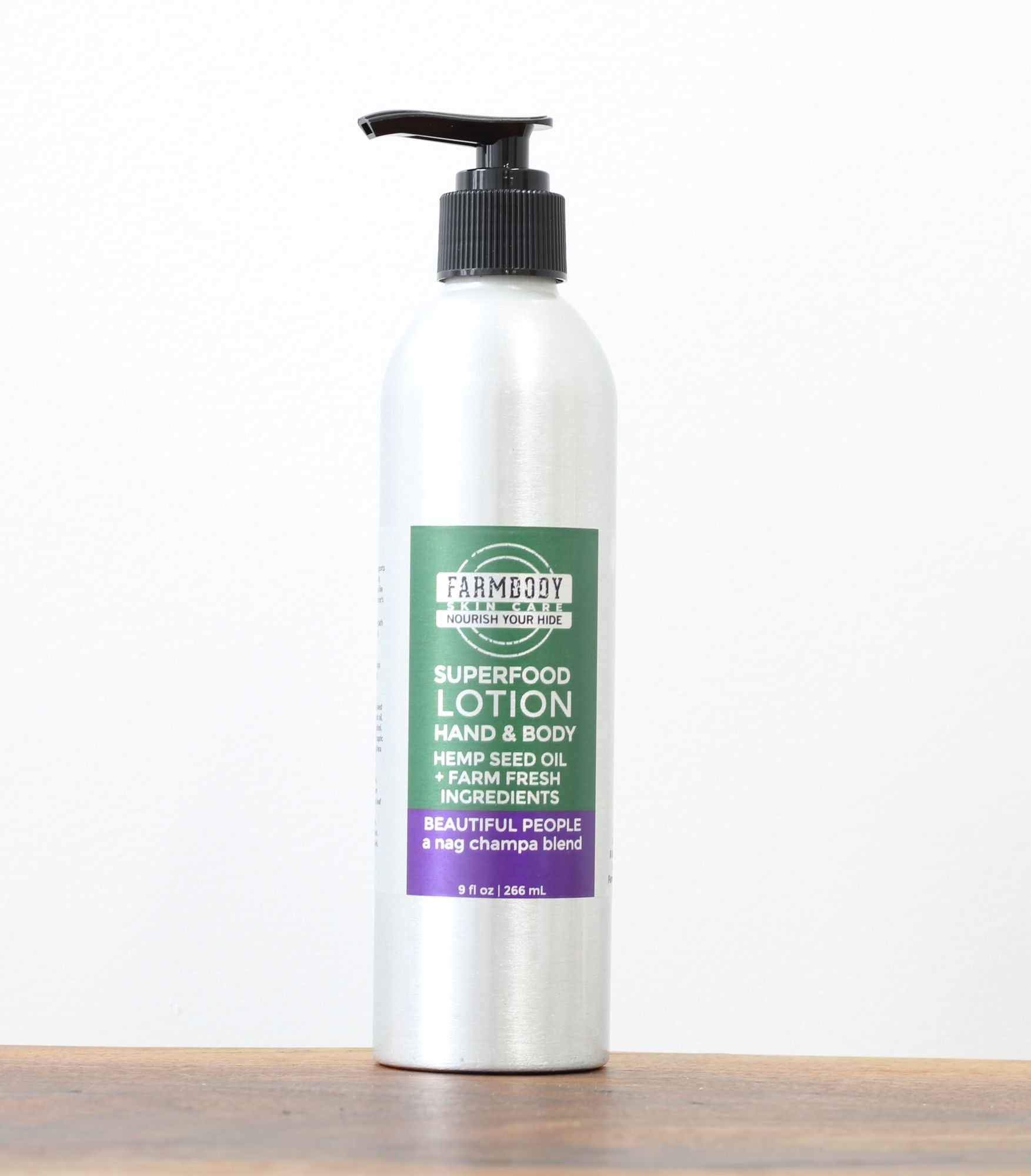 Superfood Hemp Lotion | Probiotic PEG Free – Farmbody