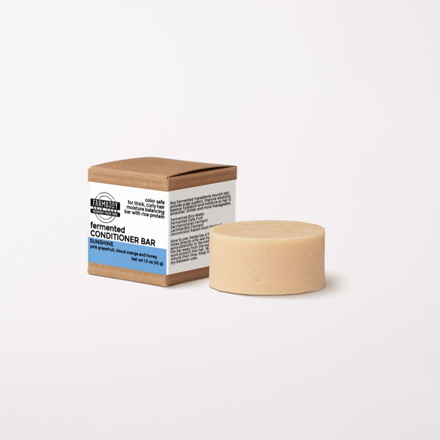 Solid Conditioner Bar For Thick and Curly Hair
