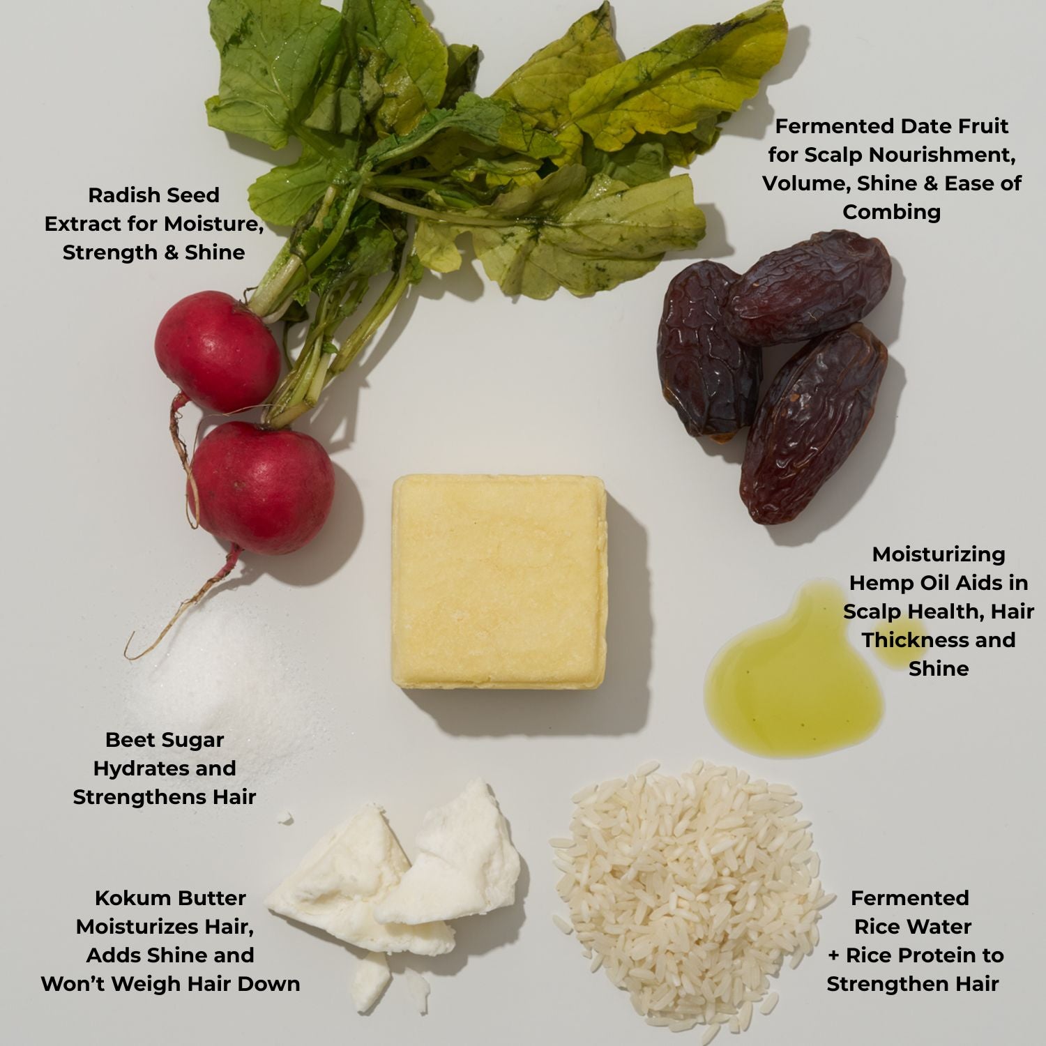 Champú sólido Zero Waste | Sin sulfatos | Sin fragancia