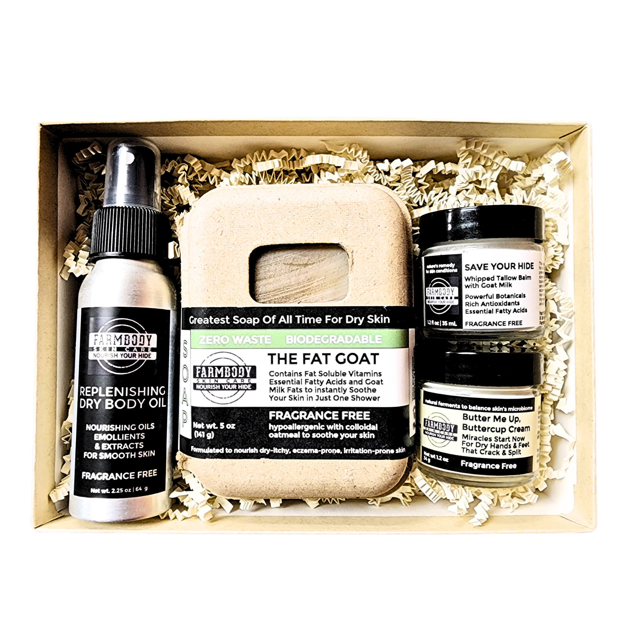 Sensitive Skin Survival Set | Fragrance Free Gift Set