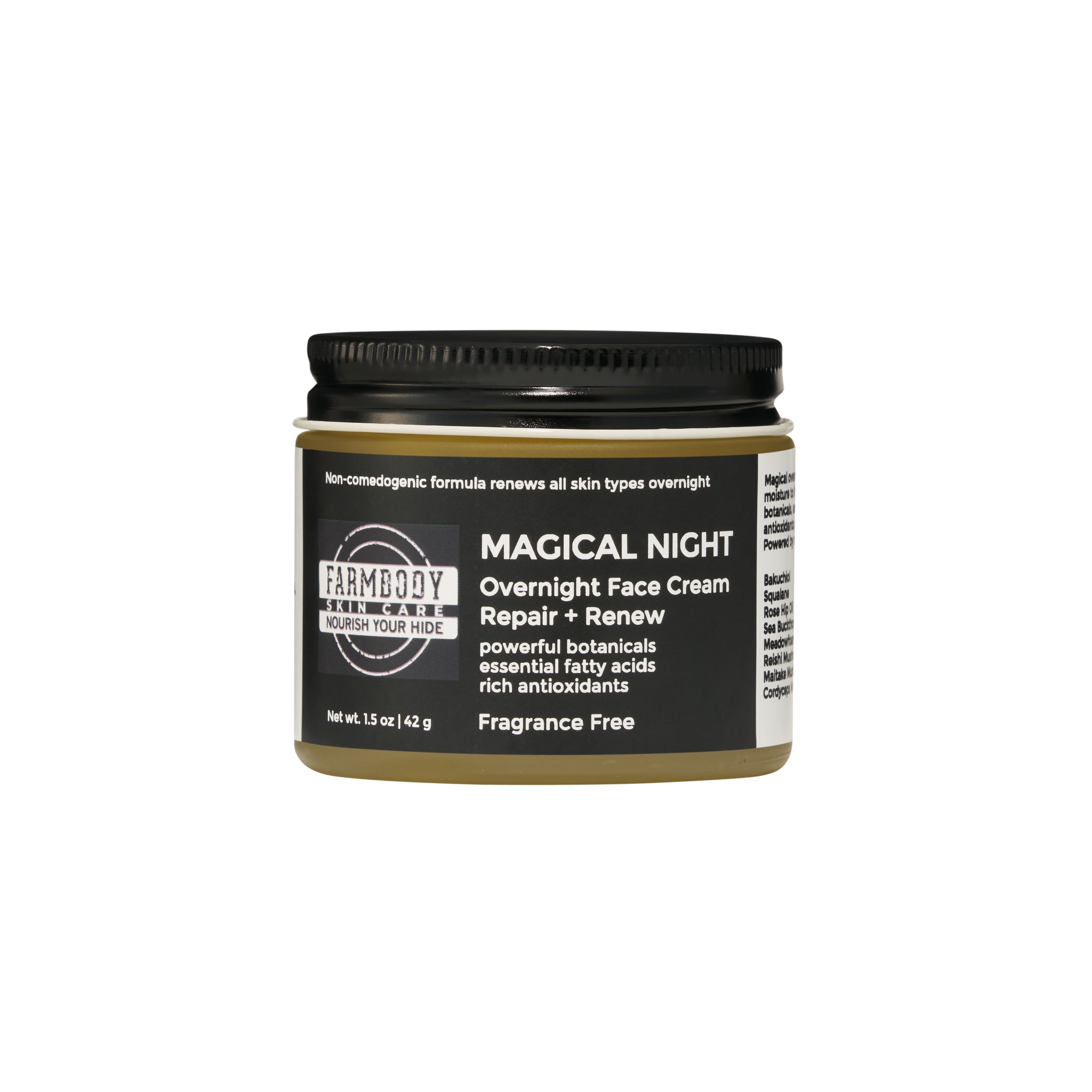 TALLOW SKIN CARE FOR FACE NIGHT CREAM WITH BAKUCHIOL, the plant based alternative to retinol