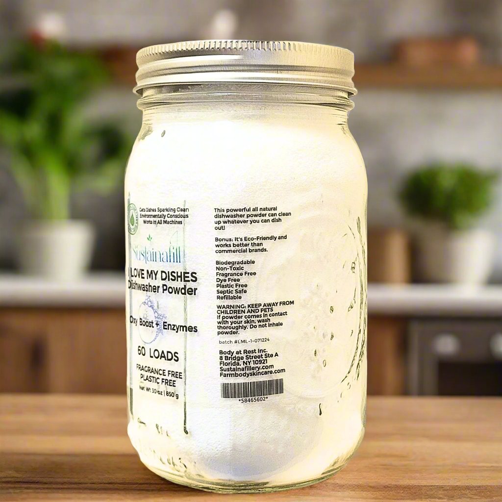 Polvo lavavajillas natural | I LOVE MY DISHES | Sin fragancia