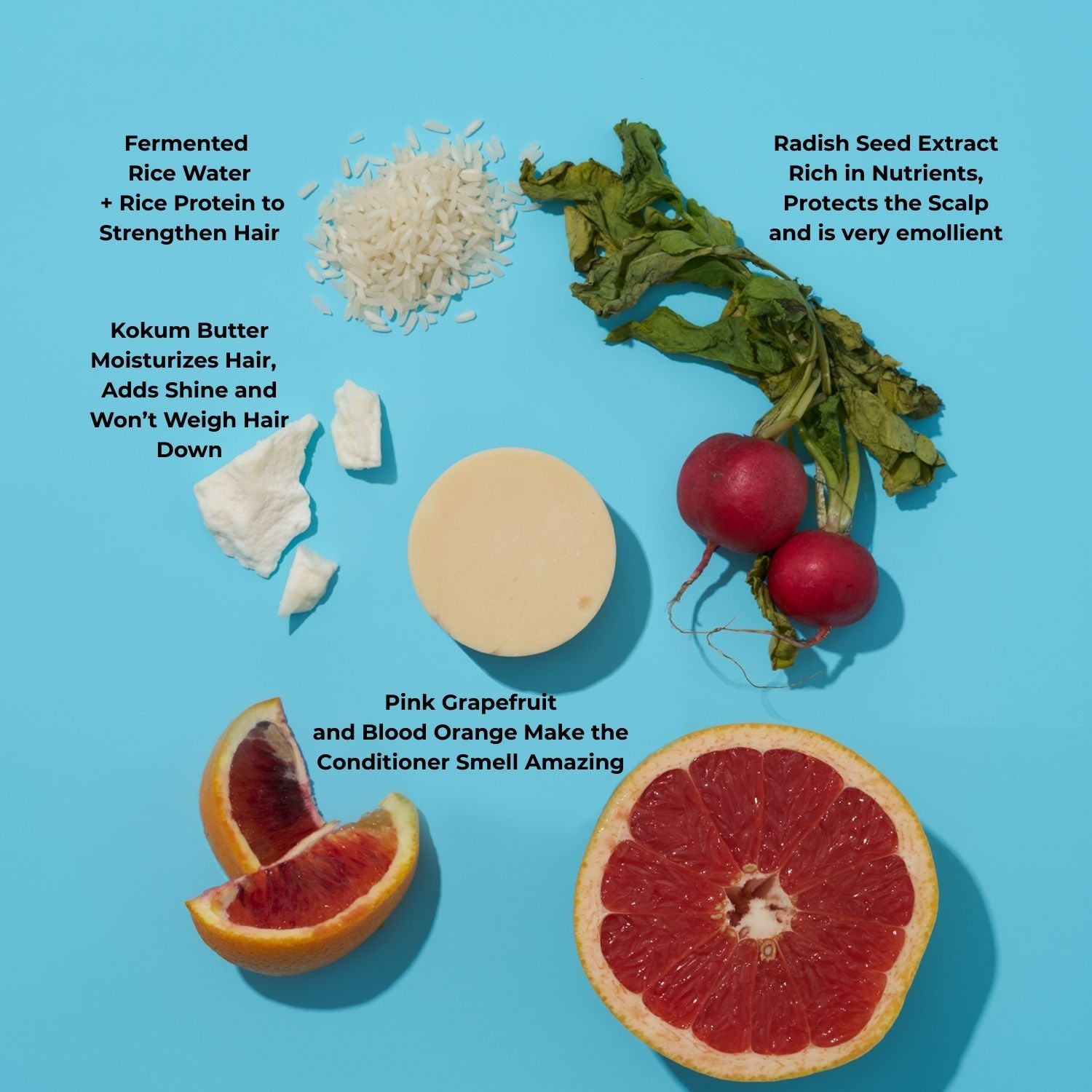 Solid Conditioner Bar For Thick and Curly Hair