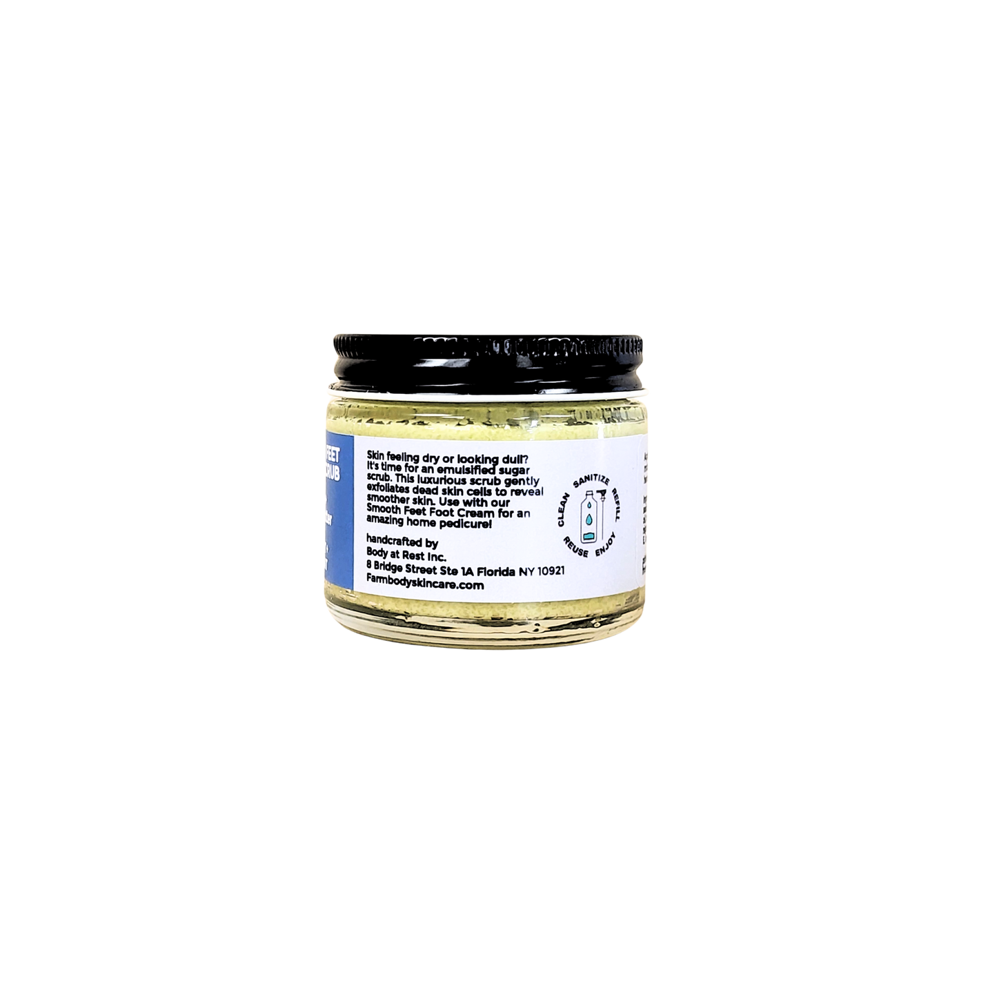 Smooth Feet Sugar Scrub | Emulsified Foot Scrub for Calluses