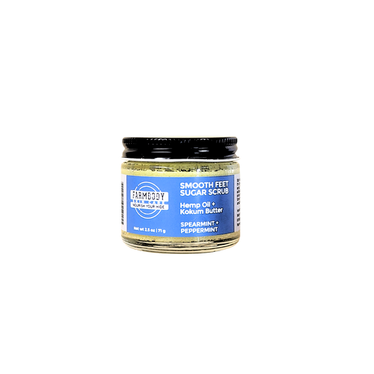 Smooth Feet Sugar Scrub | Emulsified Foot Scrub for Calluses