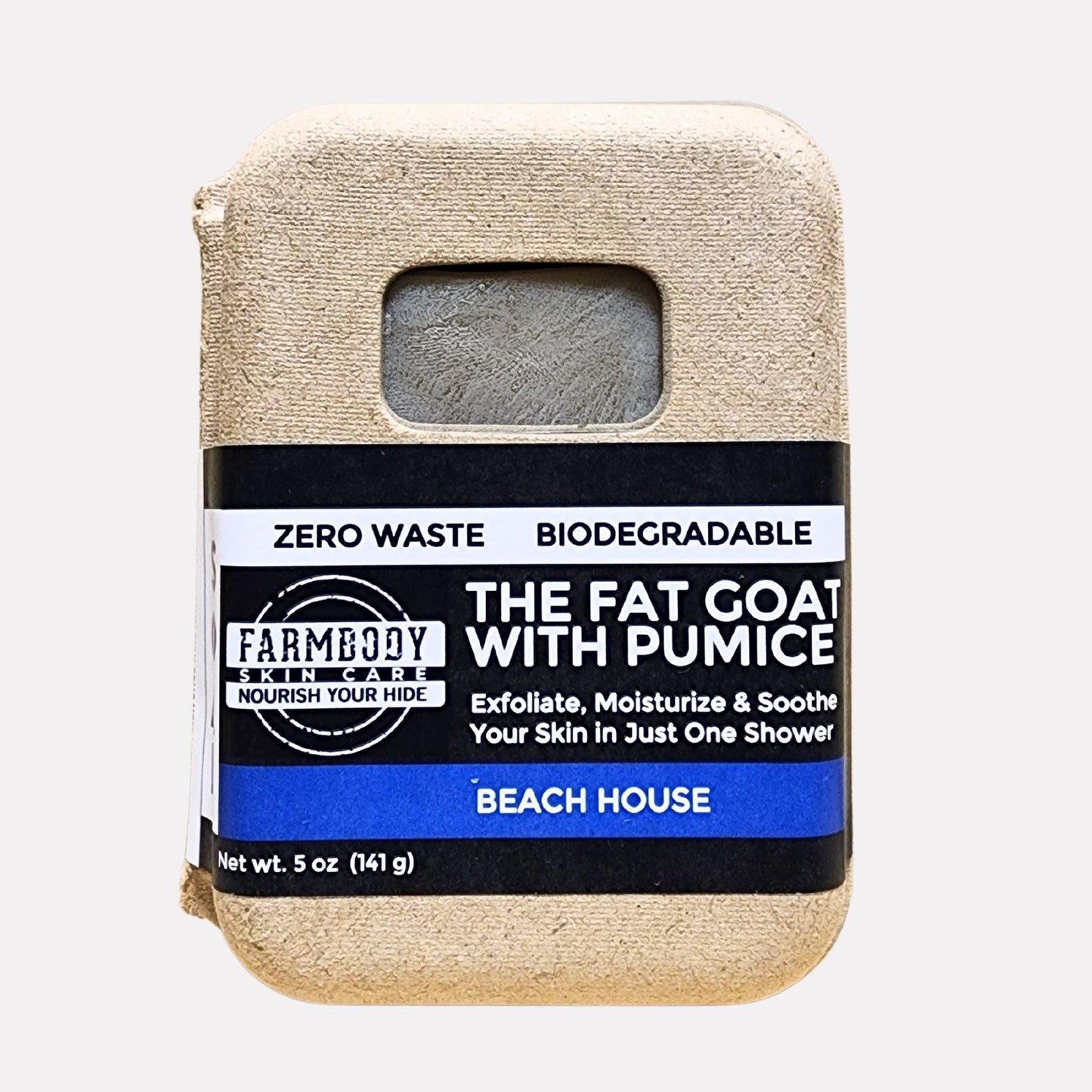 The Fat Goat Exfoliating Bar Soap with Pumice