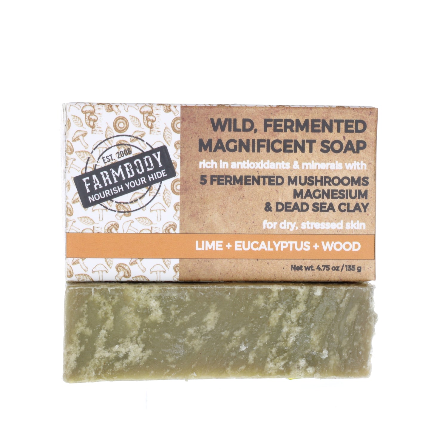 Magnesium Mushroom Soap | Best Soap for Psoriasis and Eczema Prone Skin