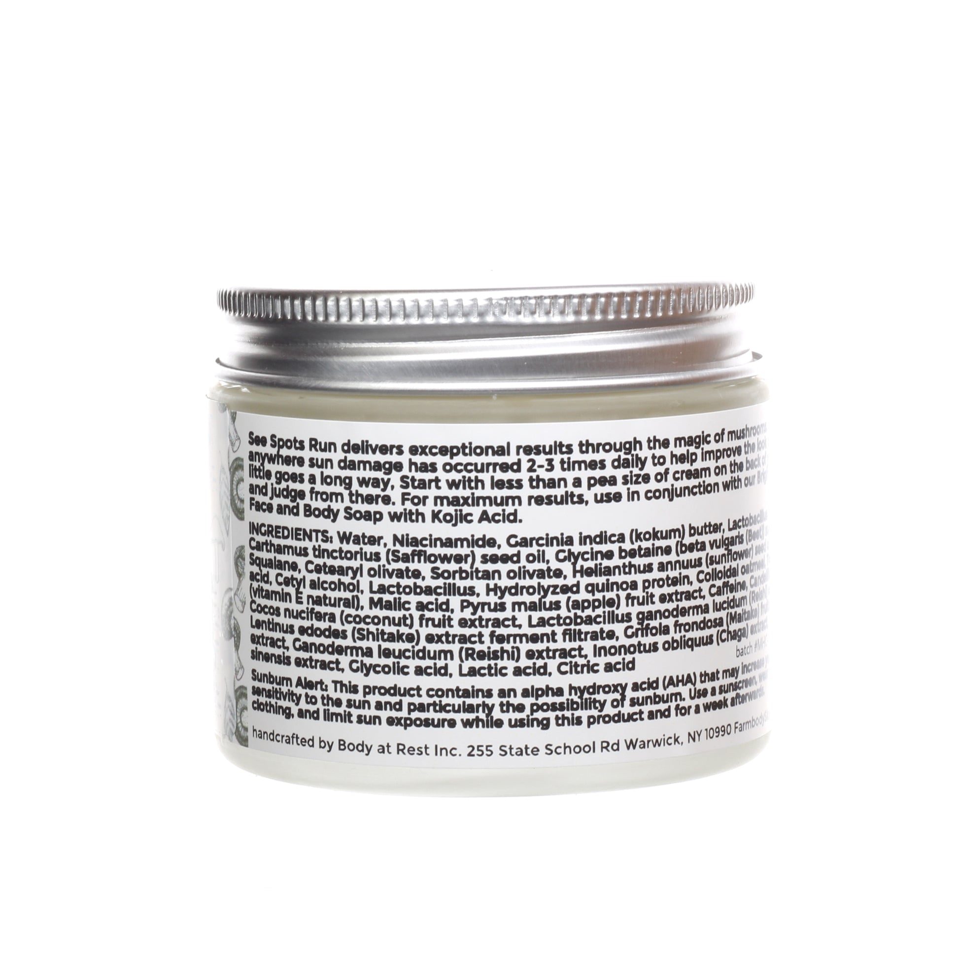 Farmbody See Spots Run hand and body cream how to fade dark spots and hyperpigmentation with ingredients