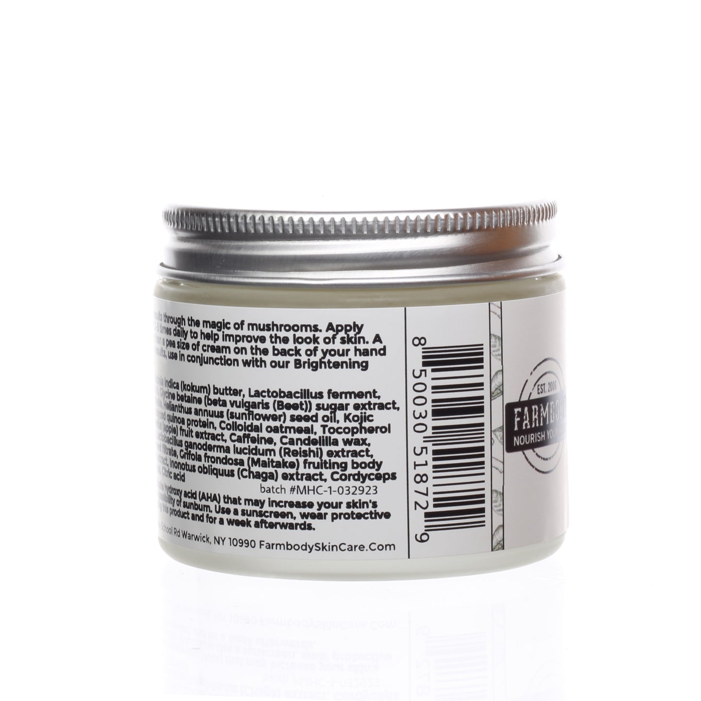 Farmbody Mushroom Skincare how to fade dark spots naturally with niacinnamide and shitake mushrooms ingredients